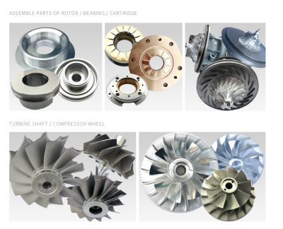SPARE PARTS FOR TURBOCHARGER